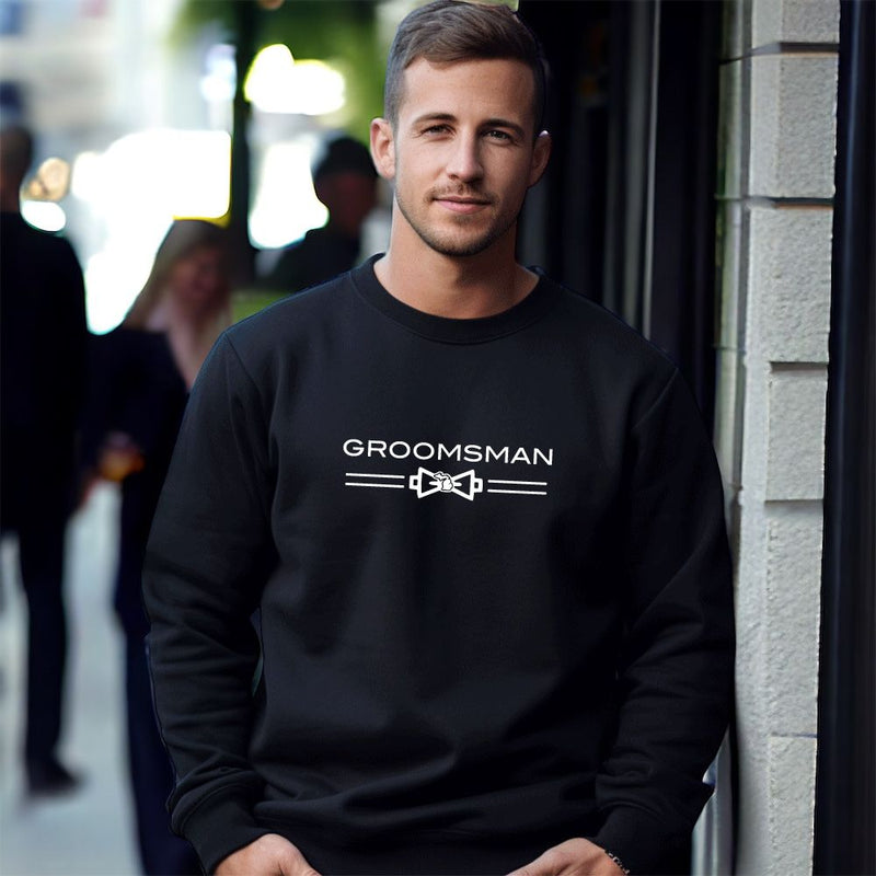 "Michigan Groomsman"Men's Classic Crew Sweatshirt