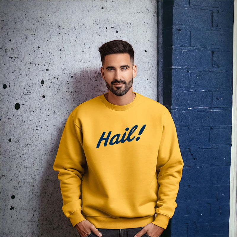 "Hail"Men's Classic Crew Sweatshirt
