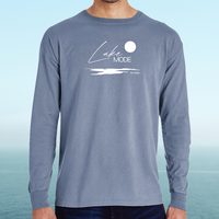 "Lake Mode"Men's Stonewashed Long Sleeve T-Shirt