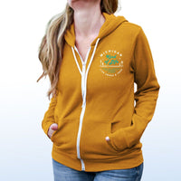 "Michigan Kind Of Life"Relaxed Fit Angel Fleece Full Zip Unisex Hoodie