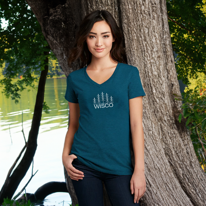 "Wisco"Women's V-Neck