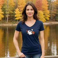 "Boo Ball"Women's V-Neck