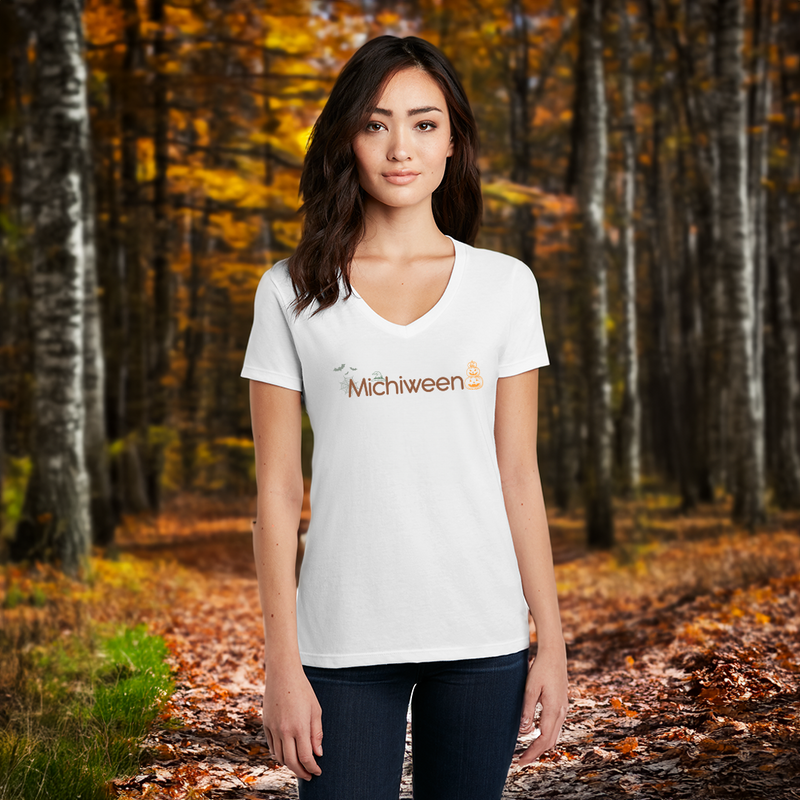 "Michiween"Women's V-Neck