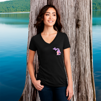 "Michigan Beacon"Women's V-Neck