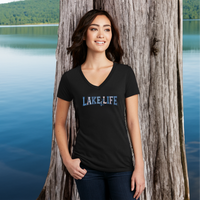 "American Lake Life"Women's V-Neck