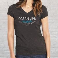 "Ocean Life"Women's V-Neck