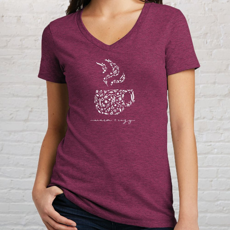 "Warm &Cozy"Women's V-Neck