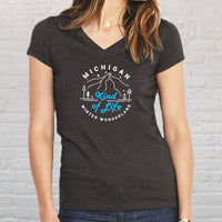 "Winter Kind Of Life"Women's V-Neck
