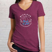 "Winter Kind Of Life"Women's V-Neck