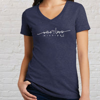 "Wine Lover"Women's V-Neck