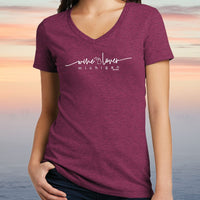 "Wine Lover"Women's V-Neck