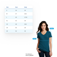 "Aurora Lights"Women's V-Neck