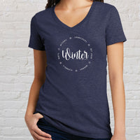 "All Things Winter"Women's V-Neck