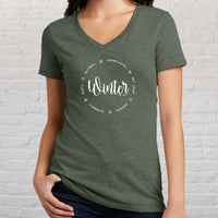 "All Things Winter"Women's V-Neck