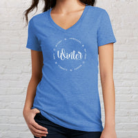 "All Things Winter"Women's V-Neck