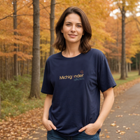 "Fall Michigander"Relaxed Fit Crew Unisex T-Shirt