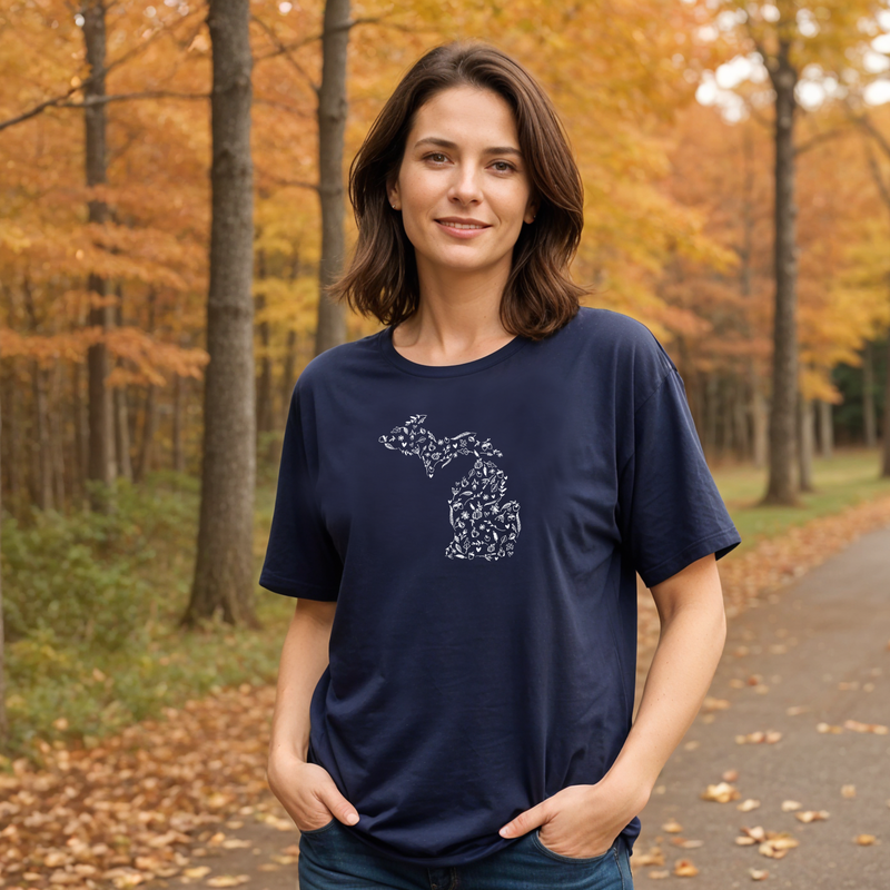 "Fall Wonder"Relaxed Fit Crew Unisex T-Shirt