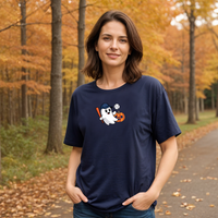 "Boo Ball"Relaxed Fit Crew Unisex T-Shirt