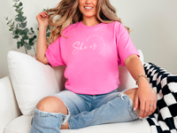 "She Is....."Relaxed Fit Crew Unisex T-Shirt