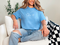 "She Is....."Relaxed Fit Crew Unisex T-Shirt