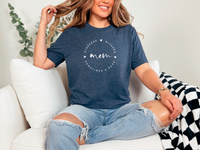 "Mom. Sometimes A Mess"Relaxed Fit Crew T-Shirt