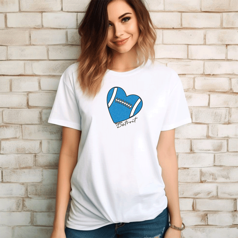 "Love Detroit"Relaxed Fit Crew Unisex T-Shirt