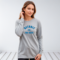 "Detroit -vs- The Refs"Relaxed Fit Long Sleeve Unisex T-Shirt