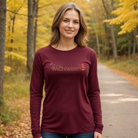 "Michiween"Relaxed Fit Long Sleeve Unisex T-Shirt
