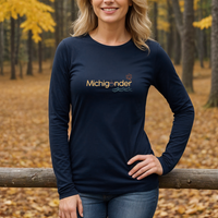 "Fall Michigander"Relaxed Fit Long Sleeve Unisex T-Shirt