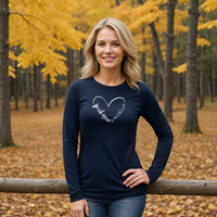 "Fall In Love With Michigan"Relaxed Fit Long Sleeve Unisex T-Shirt