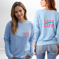 "Summer Lake Life"Relaxed Fit Long Sleeve Unisex T-Shirt