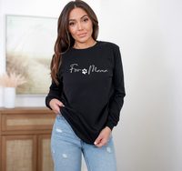"Fur Mama"Relaxed Fit Long Sleeve Unisex T-Shirt