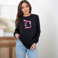 "Michigan D Camo"Relaxed Fit Long Sleeve Unisex T-Shirt