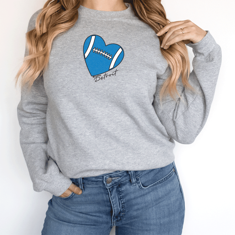 "Love Detroit"Relaxed Fit Long Sleeve Unisex T-Shirt