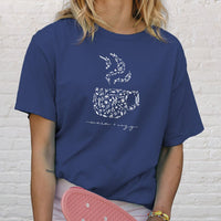 "Warm &Cozy"Relaxed Fit Stonewashed T-Shirt