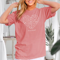 "Merry &Bright"Relaxed Fit Stonewashed T-Shirt