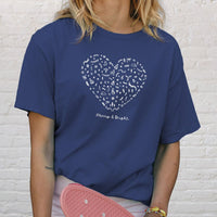 "Merry &Bright"Relaxed Fit Stonewashed T-Shirt