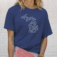 "Spooky Night"Relaxed Fit Stonewashed T-Shirt