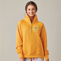 "Michigan Kind Of Life"Ladies Boxy 1/2 Zip Fleece