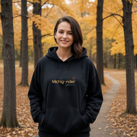 "Fall Michigander"Relaxed Fit Classic Unisex Hoodie