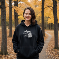 "Michigan Rocks Petoskey Stone"Relaxed Fit Classic Unisex Hoodie