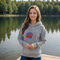 SALE "American Mama"Relaxed Fit Classic Unisex Hoodie