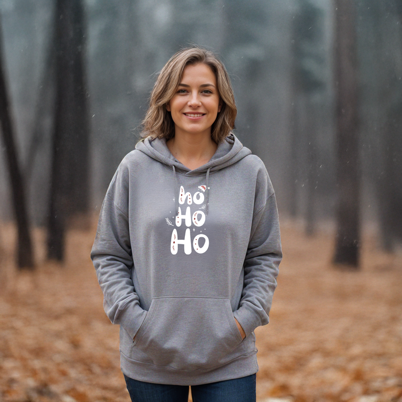 SALE "Ho Ho Ho"Relaxed Fit Classic Unisex Hoodie