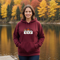 "Boo &Friends"Relaxed Fit Classic Unisex Hoodie