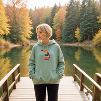 "Falling For Michigan"Relaxed Fit Classic Unisex Hoodie