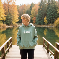 "Peek A Boo"Relaxed Fit Classic Unisex Hoodie