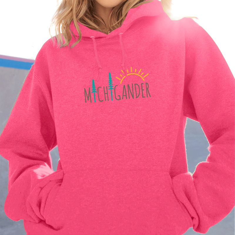 "Michigander"Relaxed Fit Classic Unisex Hoodie
