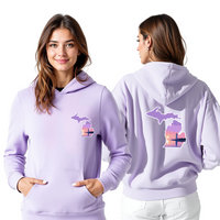 "Michigan Beacon"Relaxed Fit Classic Unisex Hoodie