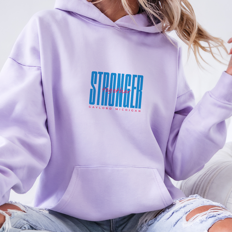 "Gaylord Stronger Together"Relaxed Fit Classic Unisex Hoodie