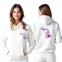 "Michigan Beacon"Relaxed Fit Classic Unisex Hoodie